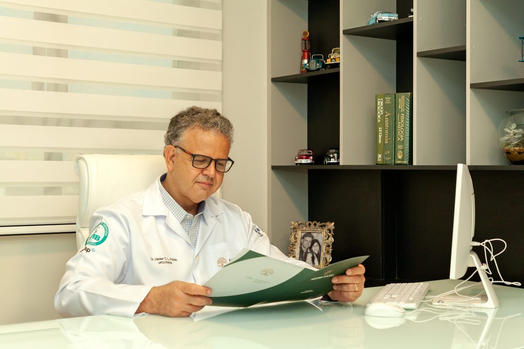 Dr. Hélder Polido em estudo clínico